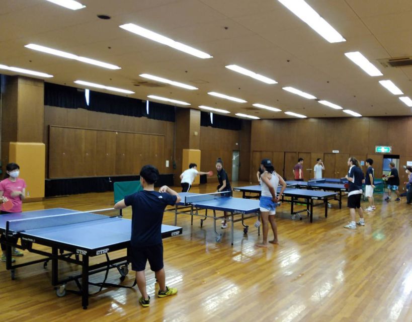 Table Tennis in Osaka & Kobe with Local Players! - What happens when you arrive at the gym