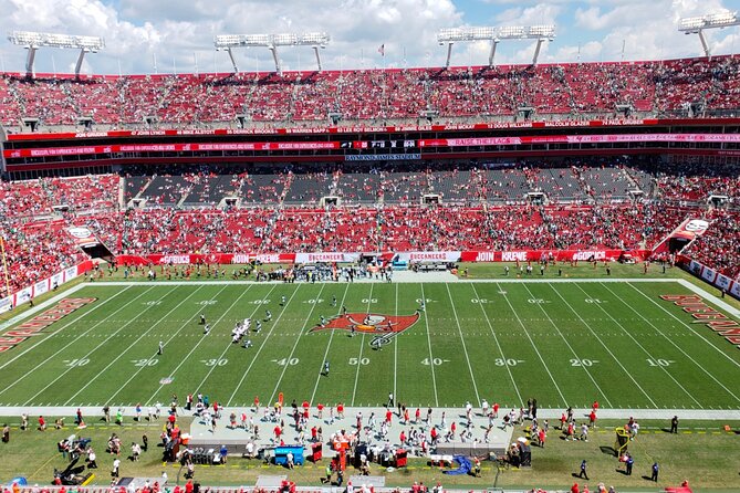 Tampa Bay Buccaneers Football Game at Raymond James Stadium - Four hours inside Raymond James Stadium