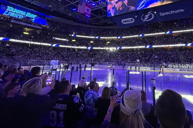 Tampa Bay Lightning Ice Hockey Game Ticket at Amalie Arena - What your ticket includes, and what it does not
