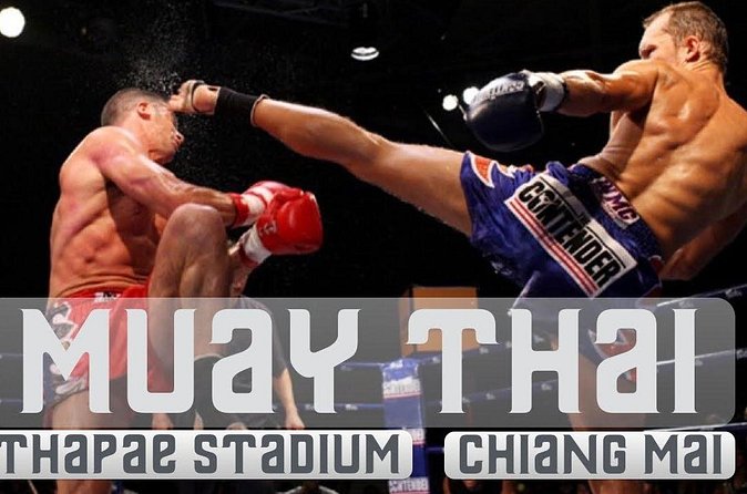 Thapae Stadium Muay Thai Boxing Experience – Chiang Mai - The Fighter Photo Opportunity Afterward