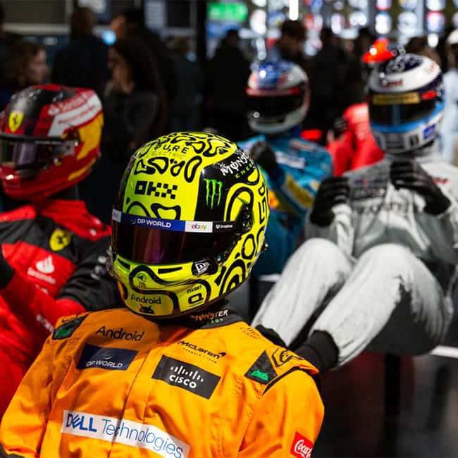 The Formula 1® Exhibition - Seven rooms that connect Formula 1’s past, present, and future