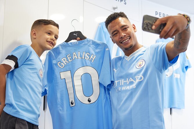 The Manchester City Stadium Tour - Home and away dressing rooms