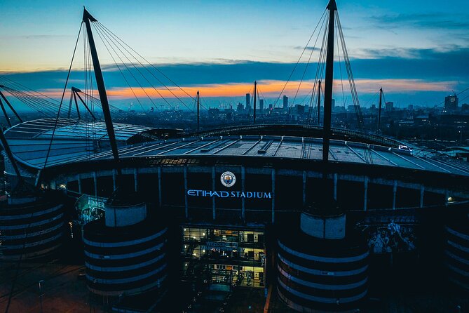 The Manchester City Stadium Tour - Pep Guardiola’s dugout seat and the press room