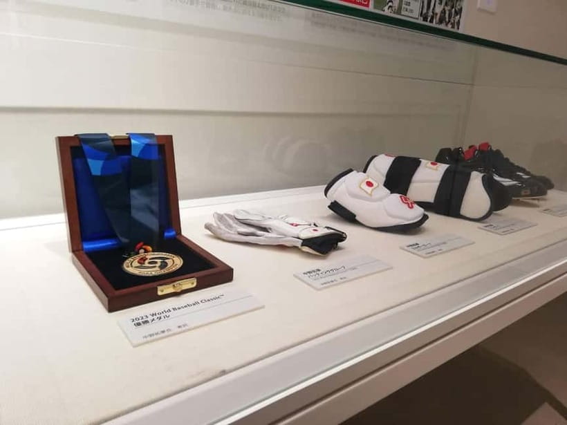 The Museum of Hanshin Koshien Stadium Entry Ticket - Hanshin Tigers memorabilia and baseball objects