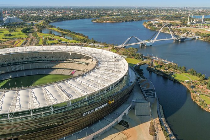 The Optus Stadium Tour - Sitting where the stars sit