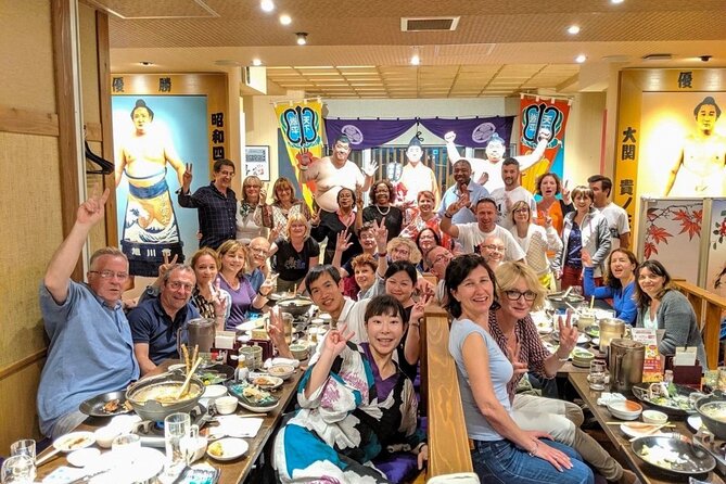 The SUMO Show & Experience with Hot pot lunch - Stepping onto the clay dohyo