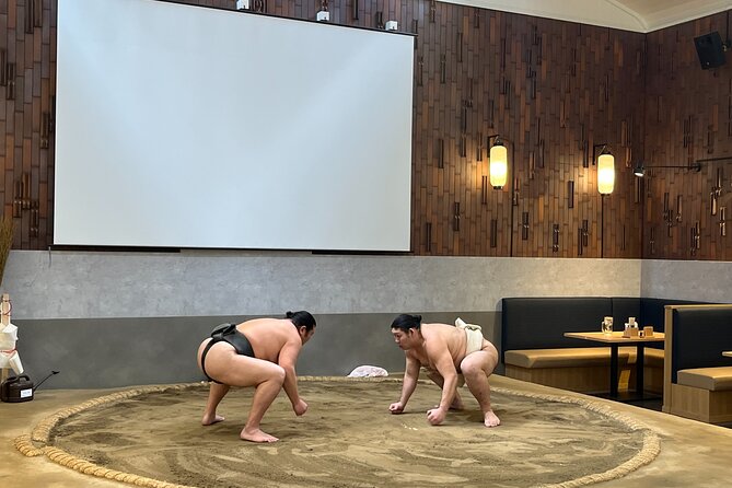 the SUMO show with Dinner - Photos and the Human Side of Sumo