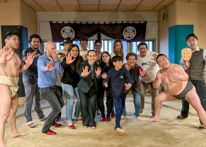 Tokyo: Family Sumo Workshop & Live Wrestling Show with Lunch - Meeting the wrestlers after the show