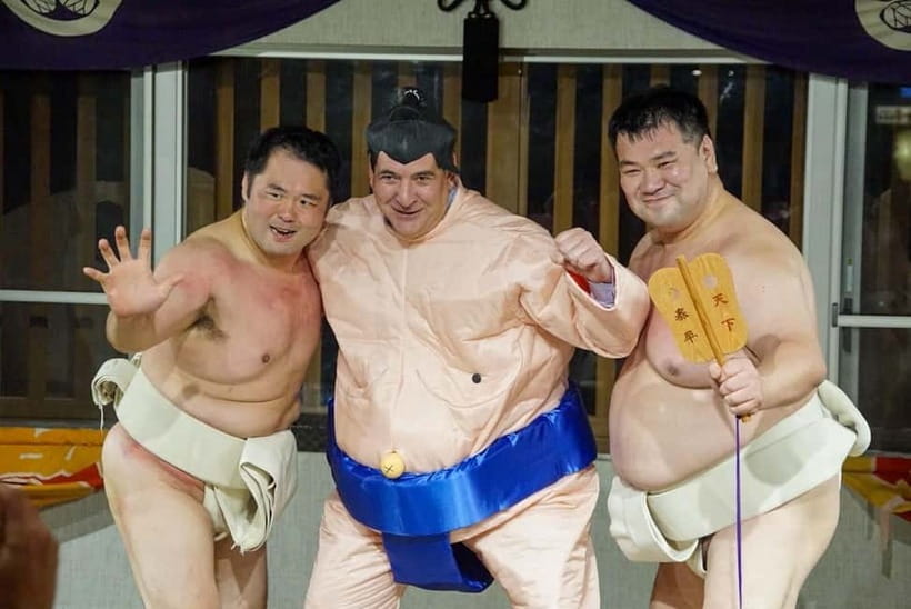 Tokyo: Family Sumo Workshop & Live Wrestling Show with Lunch - Chanko hotpot is more than a meal