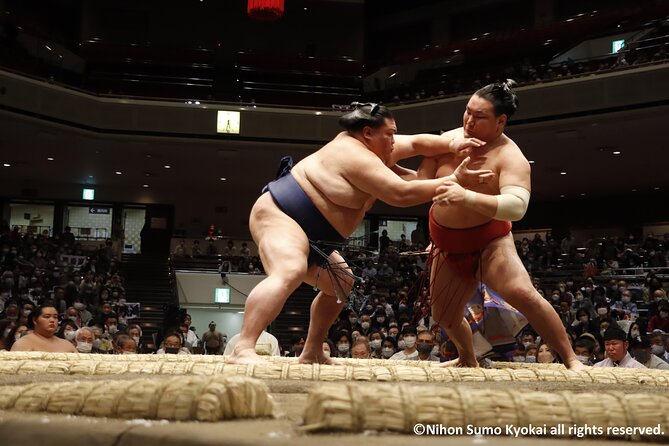 Tokyo Grand Sumo Tournament Viewing Tour with Tickets - Starting at Ryogoku View Hotel