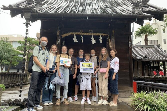 Tokyo Sumo Culture Tour with Chanko-Nabe Lunch in Ryogoku - Outside Kokugikan, the heart of modern tournaments
