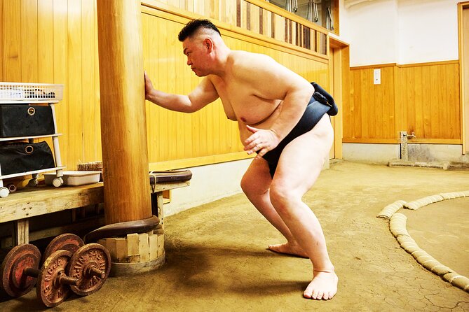 Tokyo Sumo Experience with Live Show & Audience Challenge - Who will enjoy this most