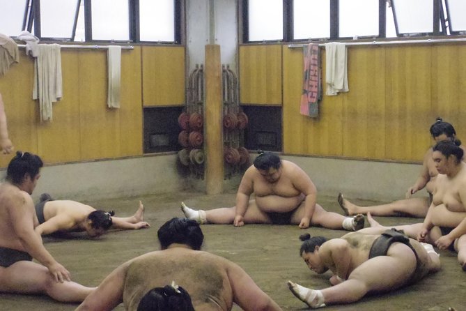 Tokyo Sumo Morning Practice Tour at Stable - What you will watch during the 90-minute practice