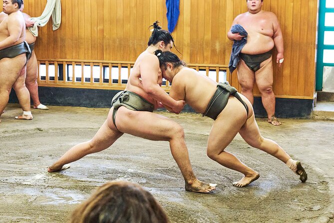Tokyo: Sumo Morning Practice Viewing Tour at a Real Stable - The guides make the difference