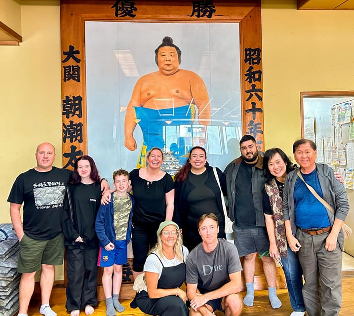 Tokyo: Sumo Morning Practice with journalists. Not fake show - The value of $103 per person