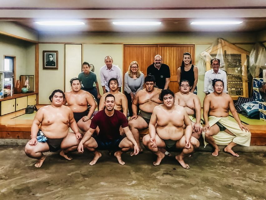 Tokyo: Sumo Morning Training Visit - The meeting point is not the map pin