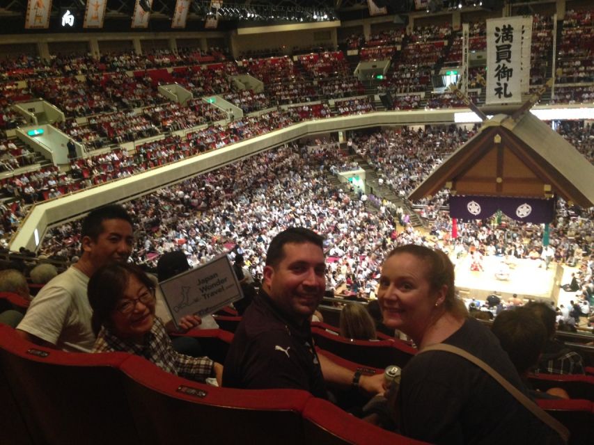 Tokyo: Sumo Tournament Tour with Chair Seat Tickets - 2F chair seats compared with 1F box seats