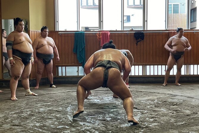 Tokyo: Visit Sumo Morning Practice with English Guide - Inside Takasago Stable, where the training happens