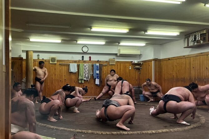 Tokyo Walking Tour : Sumo, Sushi, Tea, Temples and Tokyo Tower - Arashio Beya: a rare look at sumo practice