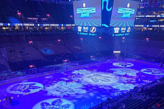 Toronto Maple Leafs NHL Game Ticket at Scotiabank Arena - Entering Scotiabank Arena with a digital ticket