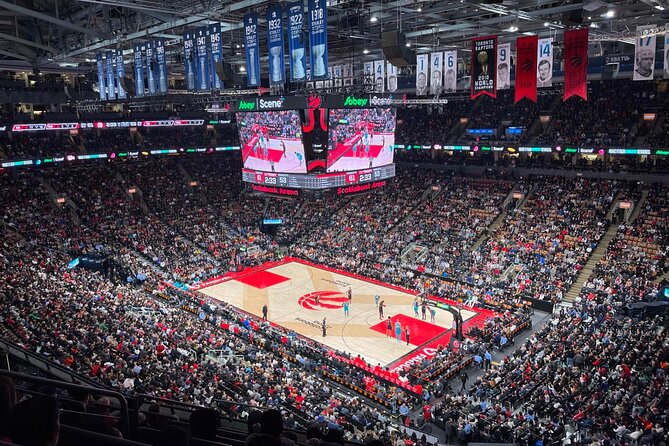 Toronto Raptors Basketball Game Ticket at Scotiabank Arena - Halftime Entertainment and Fan Activities
