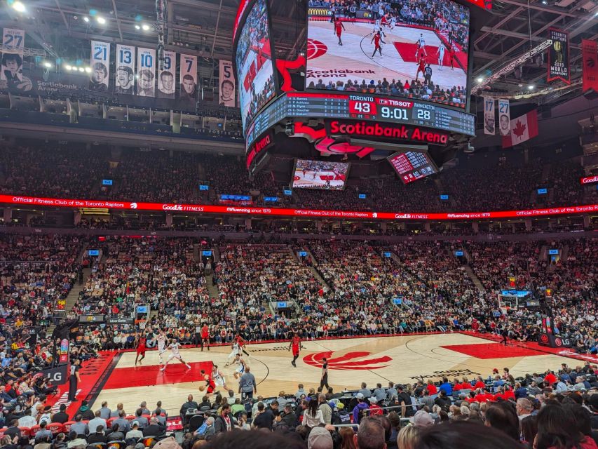 Toronto: Toronto Raptors NBA Game Ticket at Scotiabank Arena - Crowd size, noise, and accessibility