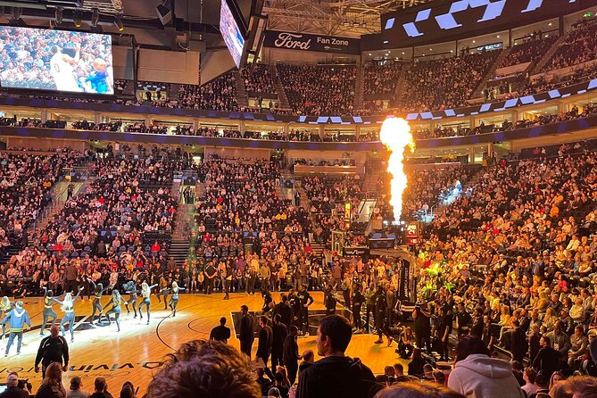 Utah Jazz Basketball Game Ticket at Delta Center - Inside the Delta Center for About Two Hours