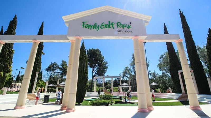 Vilamoura: Family Golf Park Game - A Roman-themed game in the heart of Vilamoura