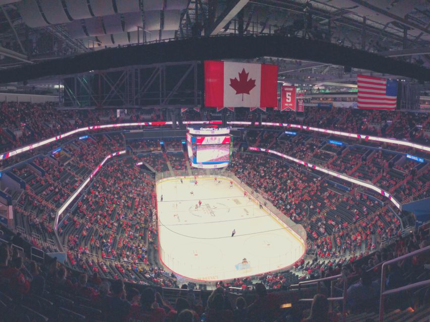 Washington, D.C.: Washington Capitals Ice Hockey Game Ticket - Arriving at Capital One Arena for the game
