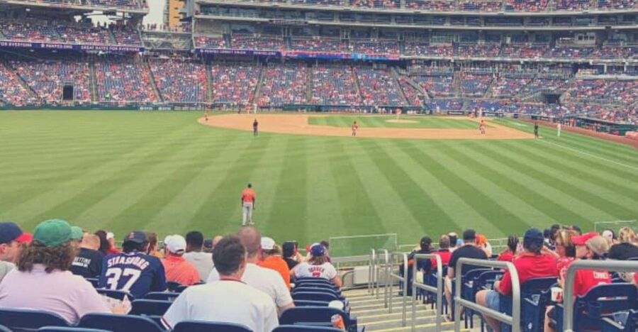Washington D.C.: Washington Nationals Baseball Game Ticket - Why a Nationals game works so well in Washington