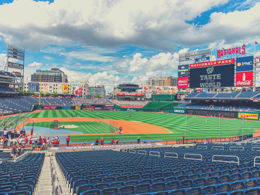 Washington D.C.: Washington Nationals Baseball Game Ticket - Finding your seat and judging the view