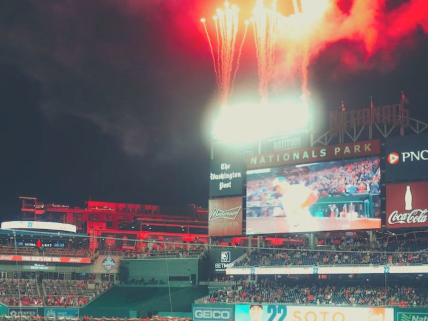 Washington D.C.: Washington Nationals Baseball Game Ticket - The three-hour game experience