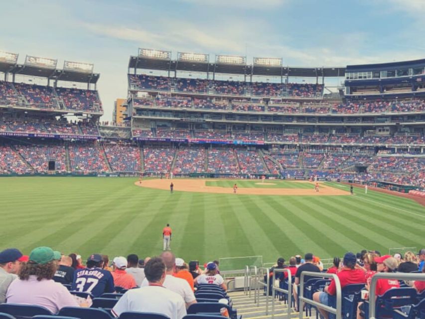 Washington D.C.: Washington Nationals Baseball Game Ticket - Arriving at Nationals Park and using the mobile ticket