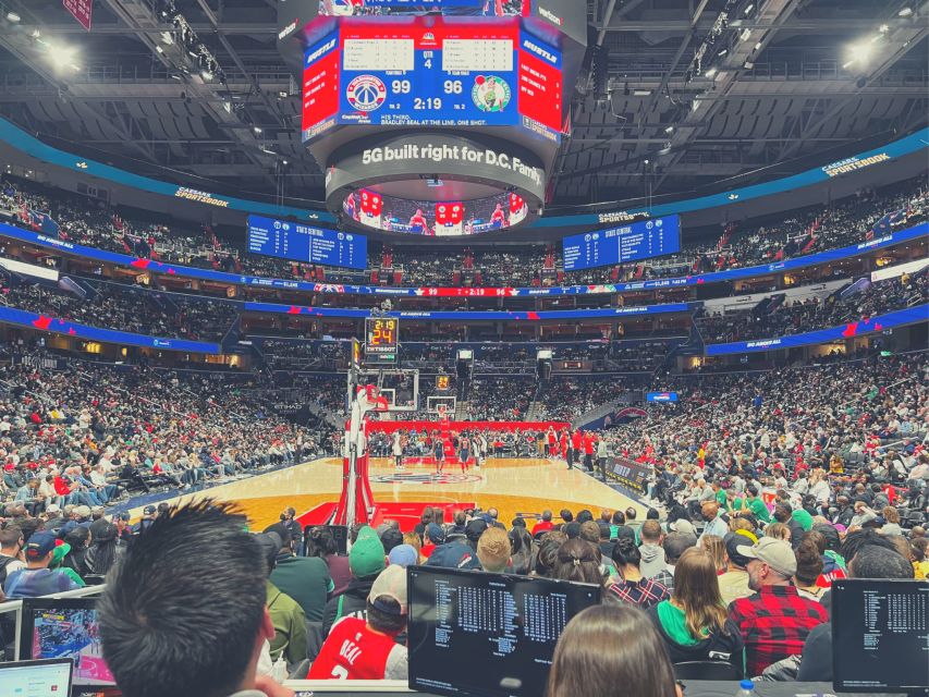 Washington D.C.: Washington Wizards Basketball Game Ticket - Key things to know before you book