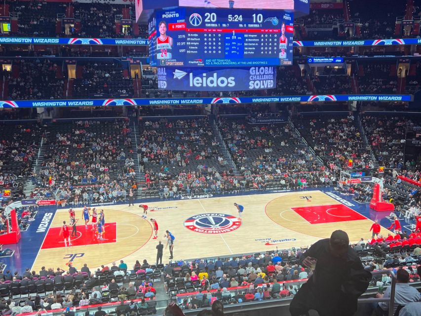 Washington D.C.: Washington Wizards Basketball Game Ticket - Who will enjoy this most