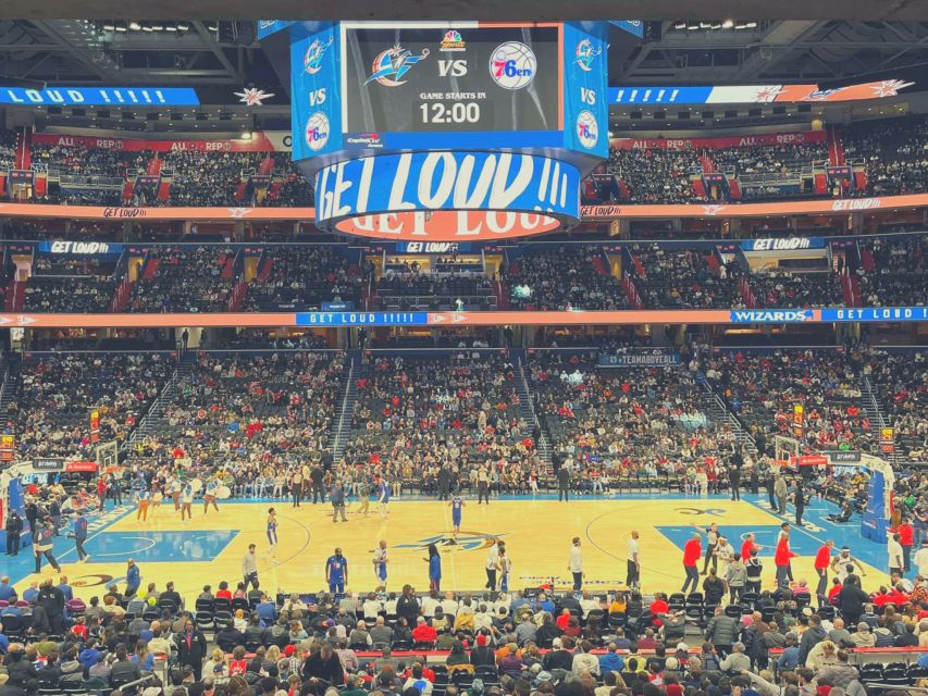 Washington D.C.: Washington Wizards Basketball Game Ticket - Entering Capital One Arena with your mobile ticket