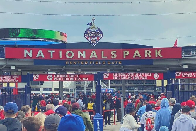 Washington Nationals Baseball Game Ticket at Nationals Park - Choosing between Premium, Intermediate, and Basic seats