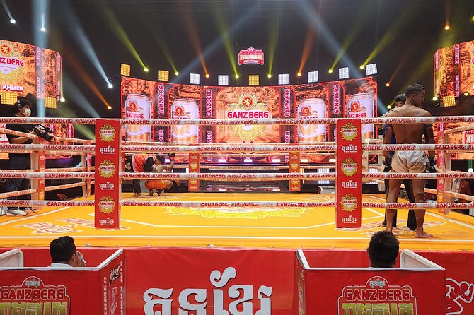 Watch Khmer Kickboxing with Free Beers by Ringside Seats - Why Kun Khmer works so well as a Phnom Penh night out