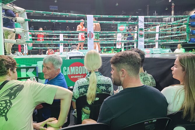 Watch Khmer Kickboxing with Free Beers by Ringside Seats - Timing, booking, and cancellation details