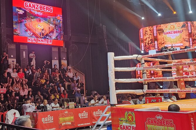 Watch Khmer Kickboxing with Free Beers by Ringside Seats - Hotel pickup keeps the evening simple
