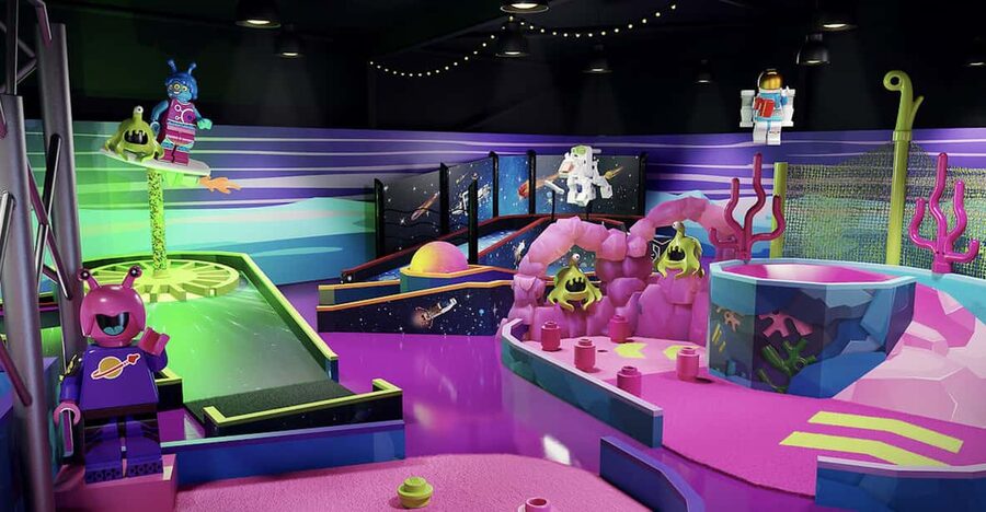 Windsor: LEGOLAND Adventure Golf - Indoor play is a practical advantage