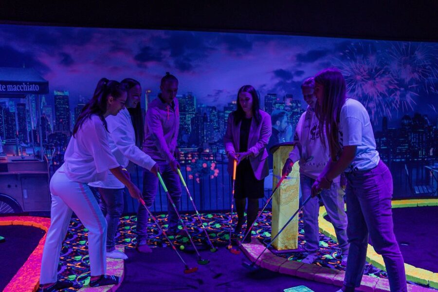 Woop! Glow golf: Ljubljana Btc City - The real cost, including the extras
