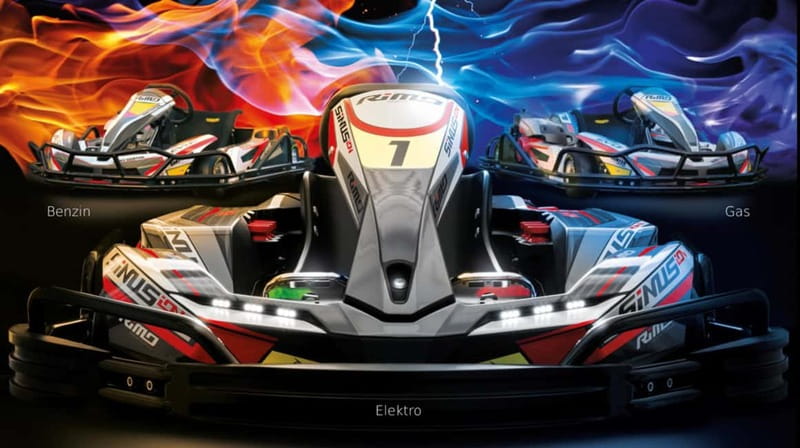 Wörth am Rhein: Grand Prix 30 - Electric kart race - Qualifying at the 8-minute mark